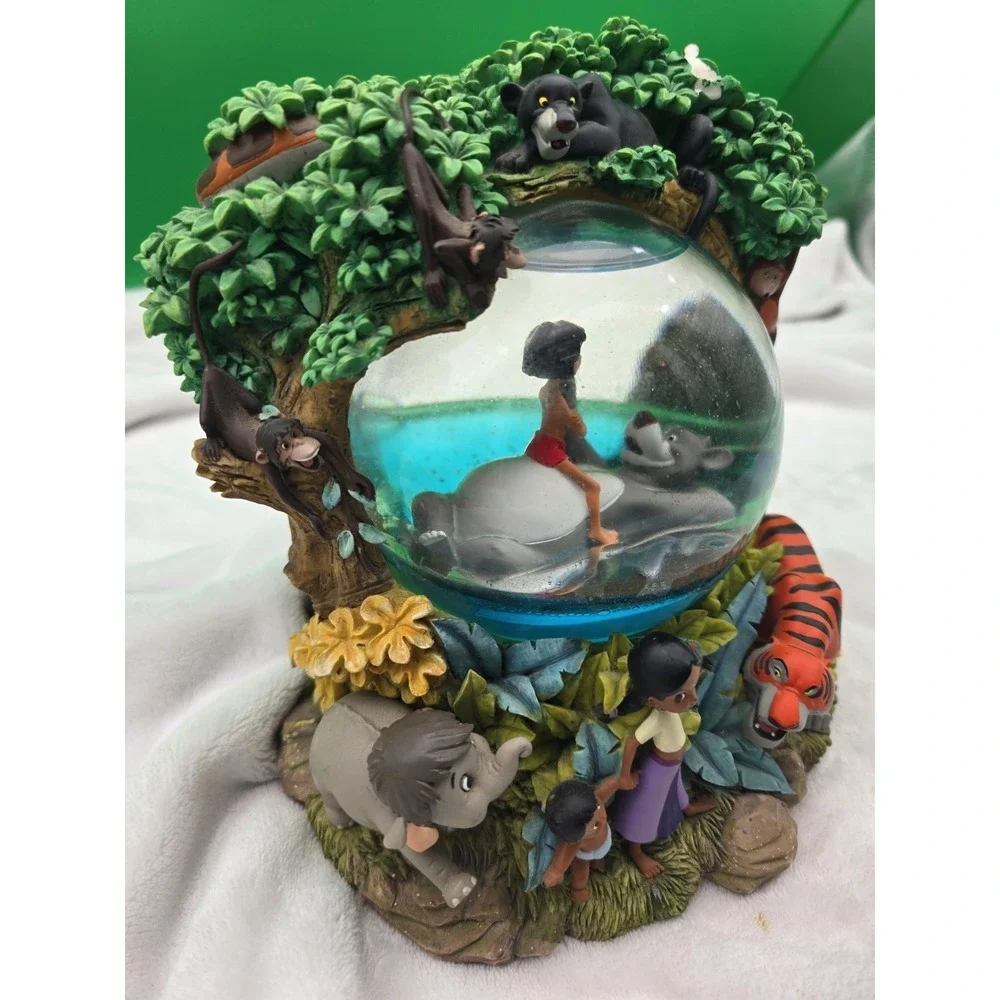 Disney-‎ Jungle Book Musical Snow Globe Bear Necessities Mogli Balloo